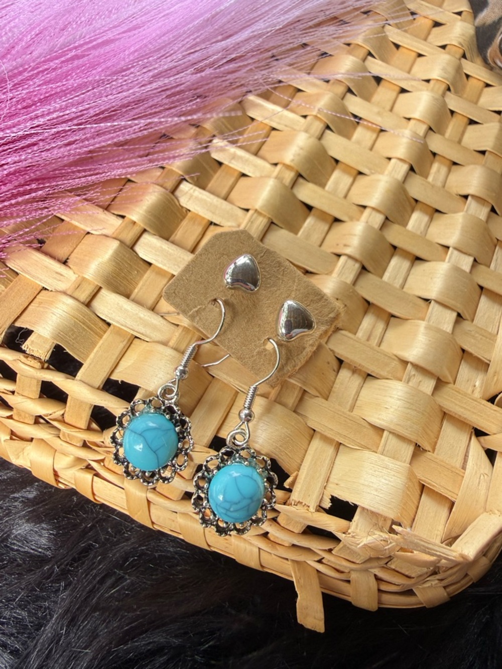 Turquoise Drop Earrings by